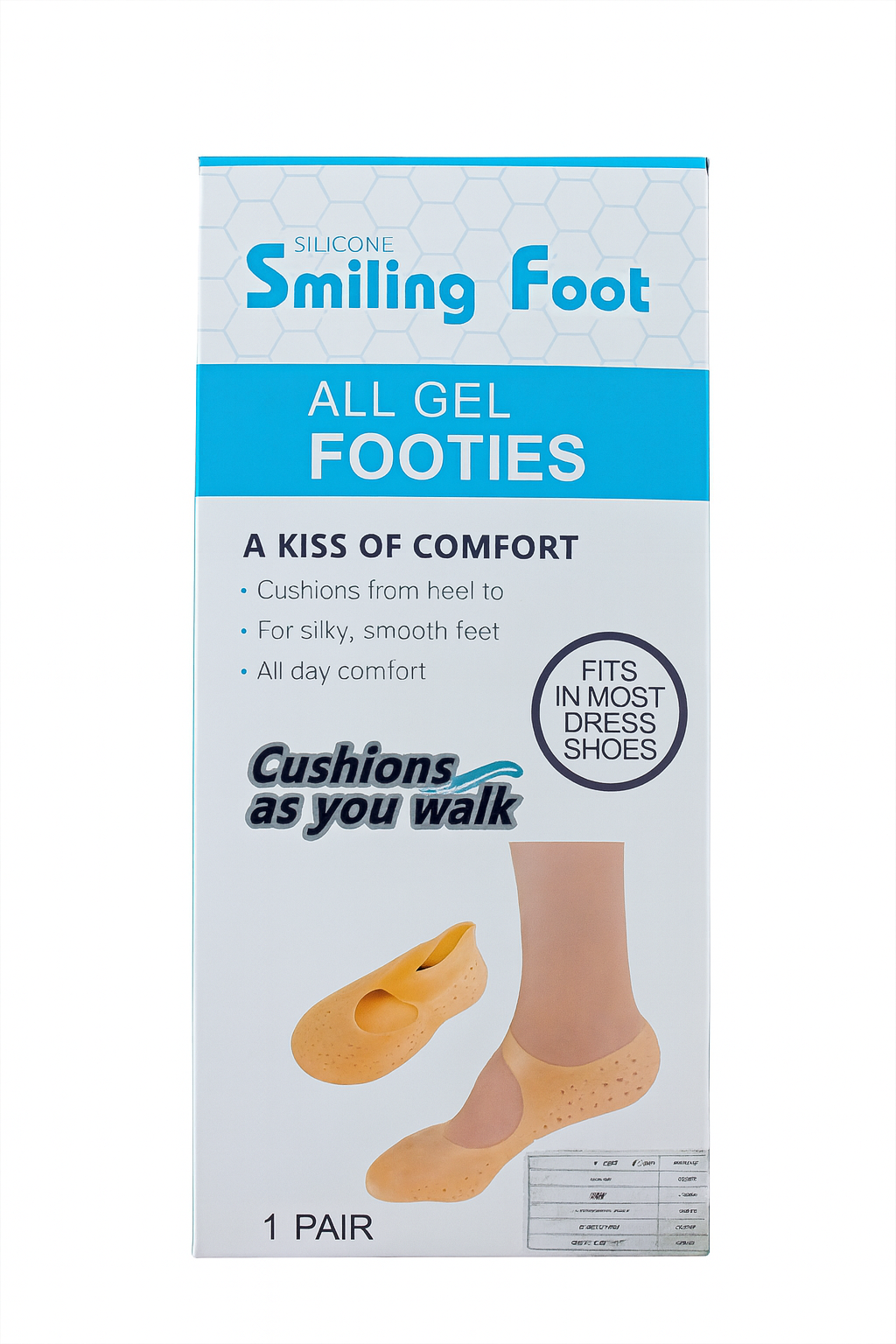 Silicone Full Heel Socks With Strap