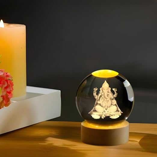 3D Crystal Ball Lamp