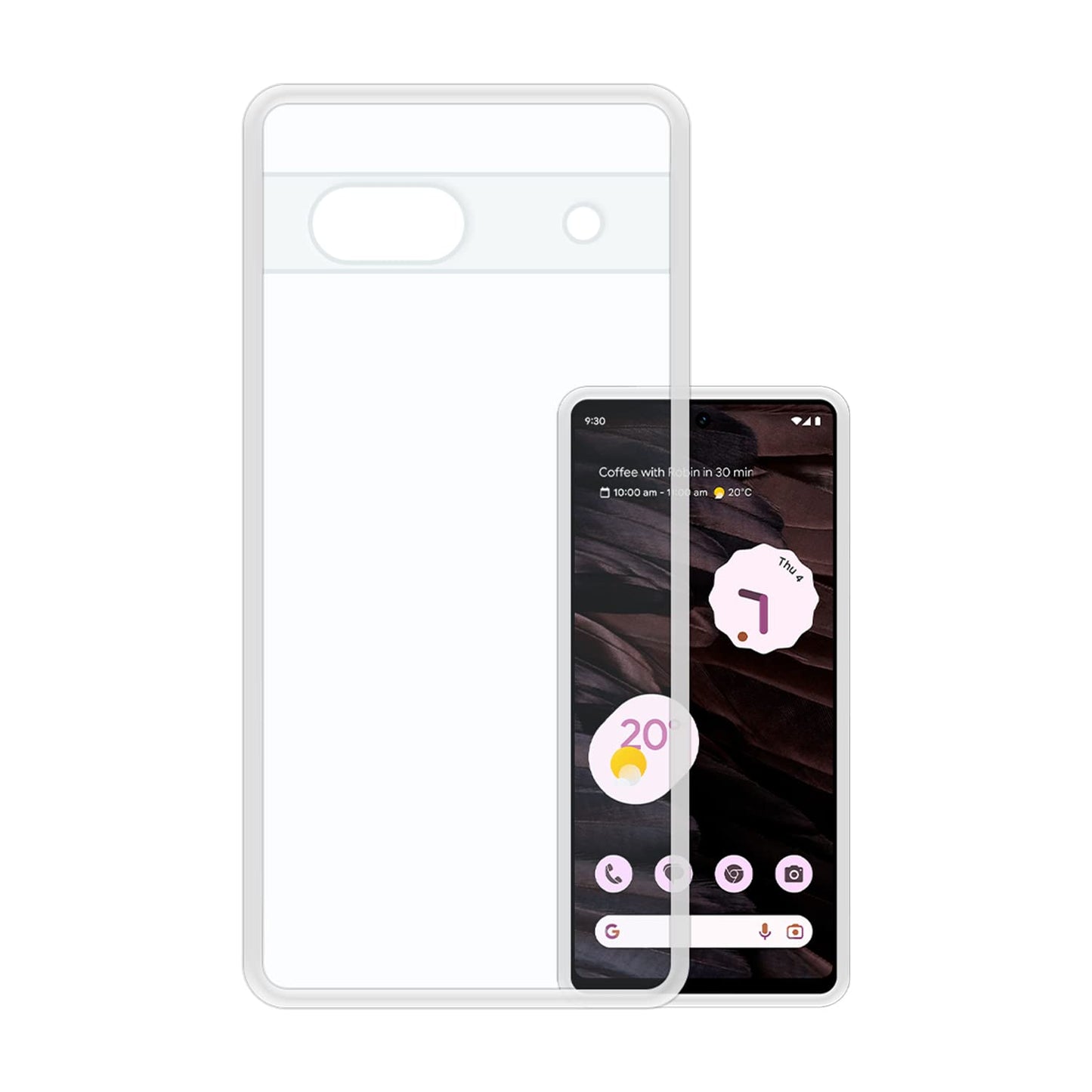 Google Pixel 7A Transparent Cover Case