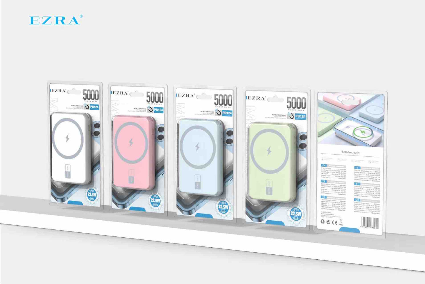 EZRA PB124 5000MAH MAGSAFE POWER BANK