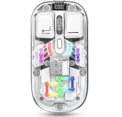 FASHION WIRELESS MOUSE 5D CLEAR MOUSE
