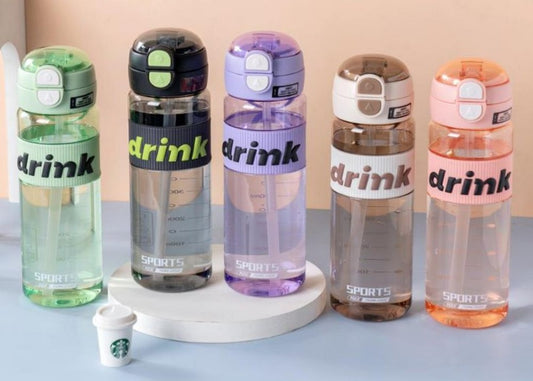 Plastic Water Bottle Plus Sipper 750ml