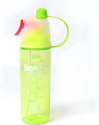 Spray Water Bottle 600ml BPA Free Sports Spray Water Bottle for Gym, Cycling & Hiking non-leakable