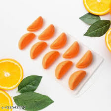 Orange Shape Ice Tray 1pc