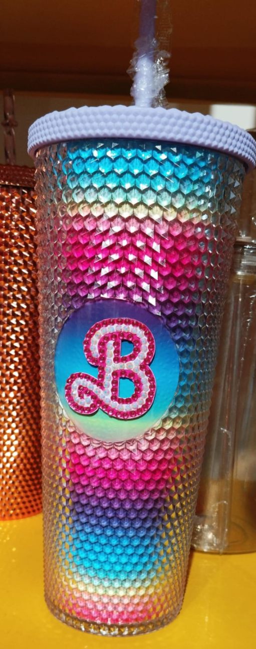 Barbie Theme 720 ml Plastic Sipper - Multicolour