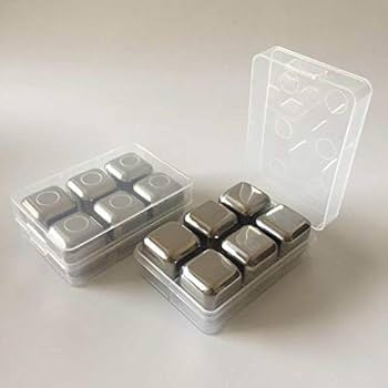 Steel Ice Cube 6 pc