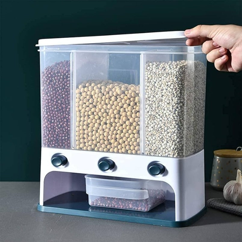 Push Button Storage Container
