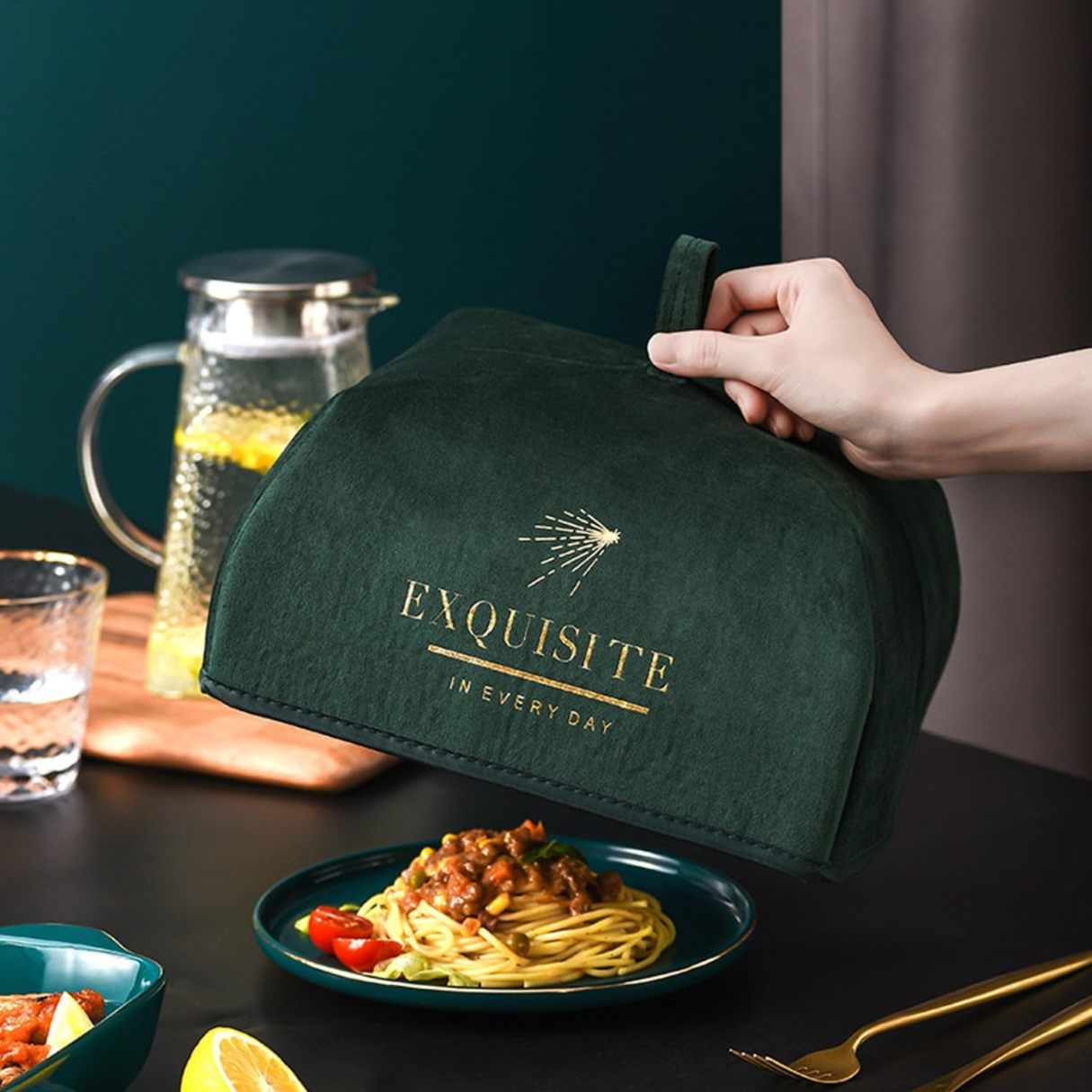 Velvet Foldable Food Cover
