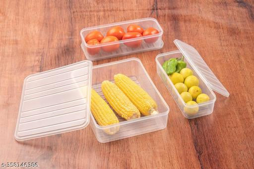 Food Storage Container 3pc (square)