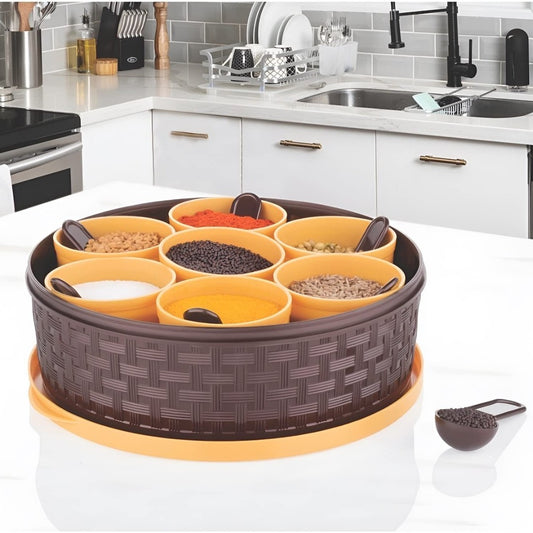 Round Masala Box