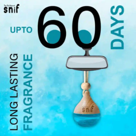 Car Perfume Blue Wooden