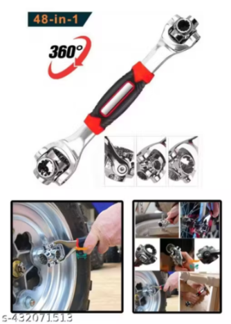 Sudarsan 48 In 1 Socket Wrench 48 In 1 Socket Wrench Double Sided Socket Wrench