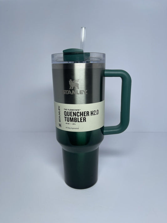 Stanley Tumbler Pine Green Gradient