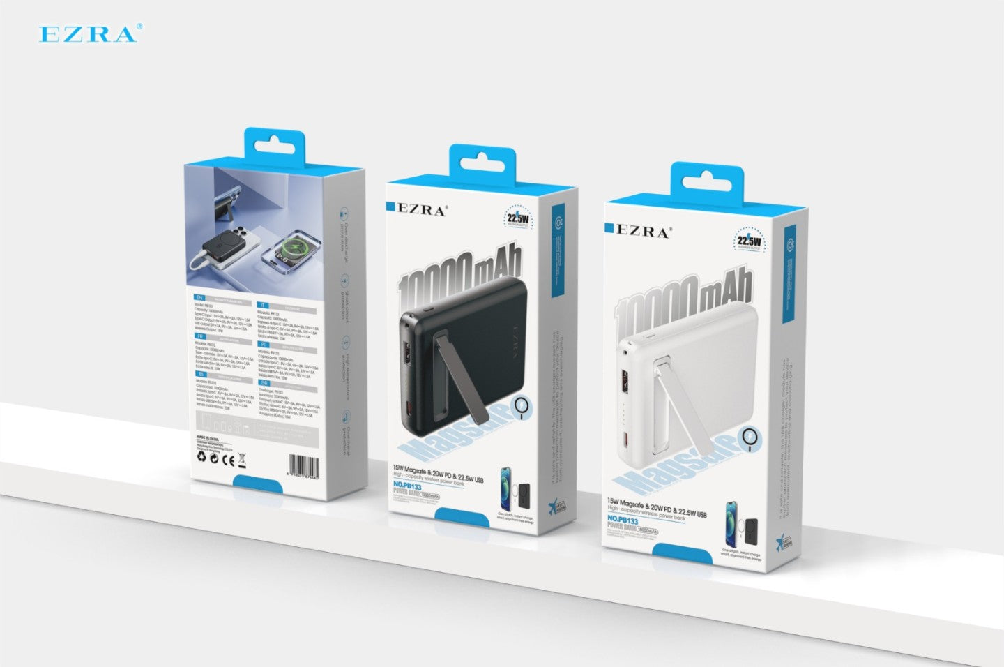 EZRA PB133 10000mAh MAGSAFE 15W 20W PD POWER BANK