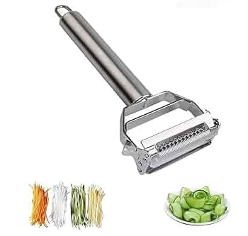 Stainless Steel 2 in 1 peeler