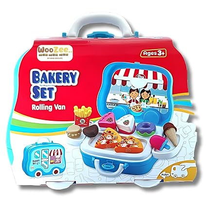 Bakery Set Rolling Van