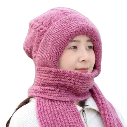 2 in 1 Windproof Scarf with Cap