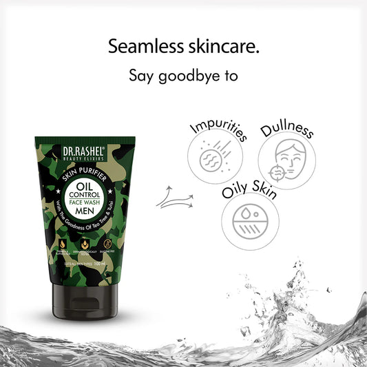 Dr Rashel Man Oil Facewash for Men - 100 Ml