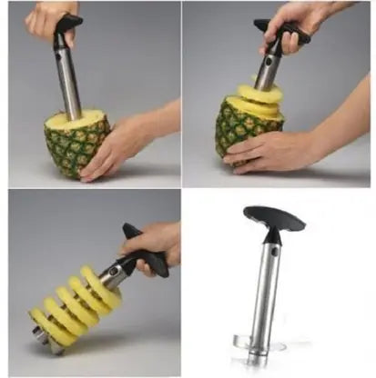 Pineapple Cutter, Peeler Slicer, Cutter Machine, Pineapple Peeler Pineapple Chopper (1 PINE APPLE CUTTER)