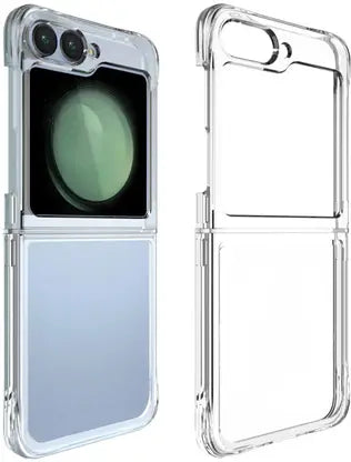 Samsung Galaxy Flip 6 Transparent Cover Case
