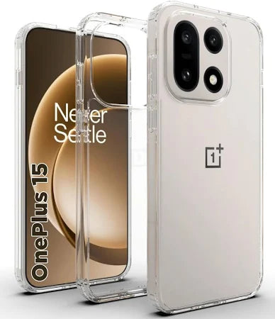 Oneplus 15 Transparent Cover Case