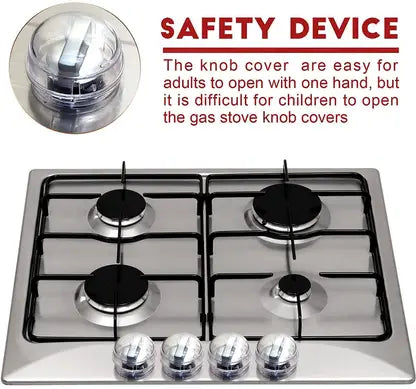 Gas Stove Knob Prot 2 Pc