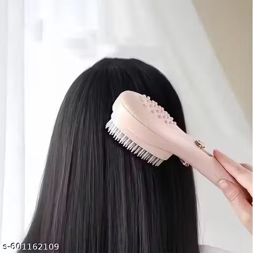 Lady Hair Comb And Hair Brush WIth Handle