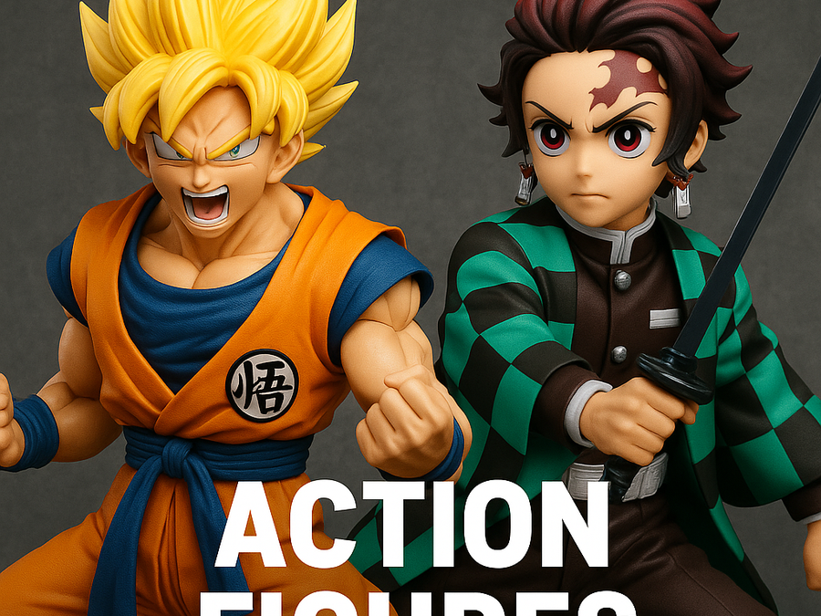 Action Figure & Katana's