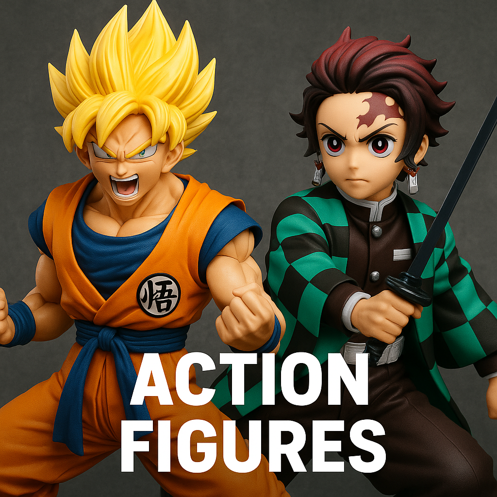 Action Figure & Katana's