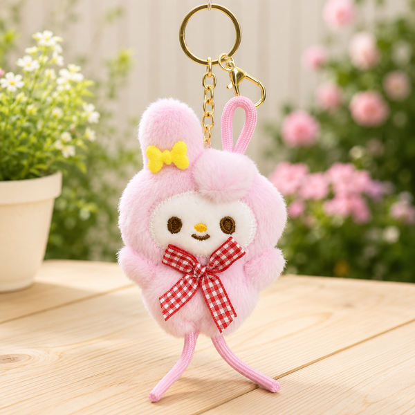 Kuromi Mini  Soft Toy Keychain