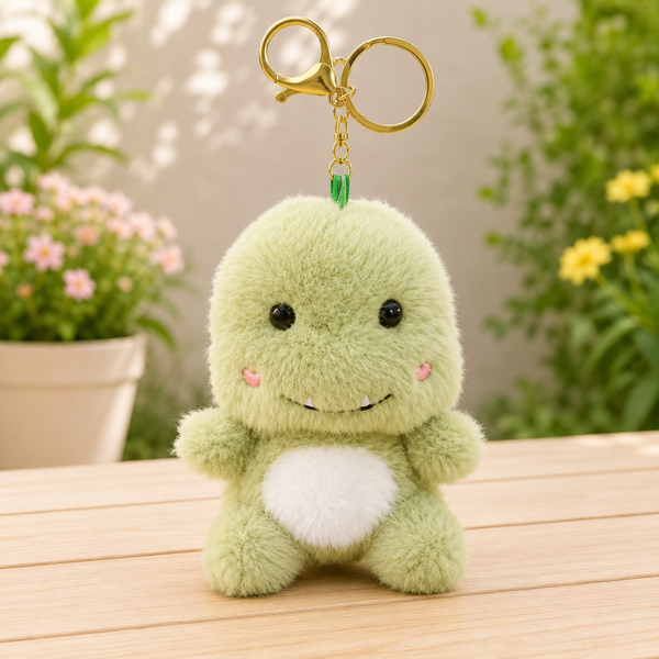 Plush Dinosaur Soft Toy Keychain