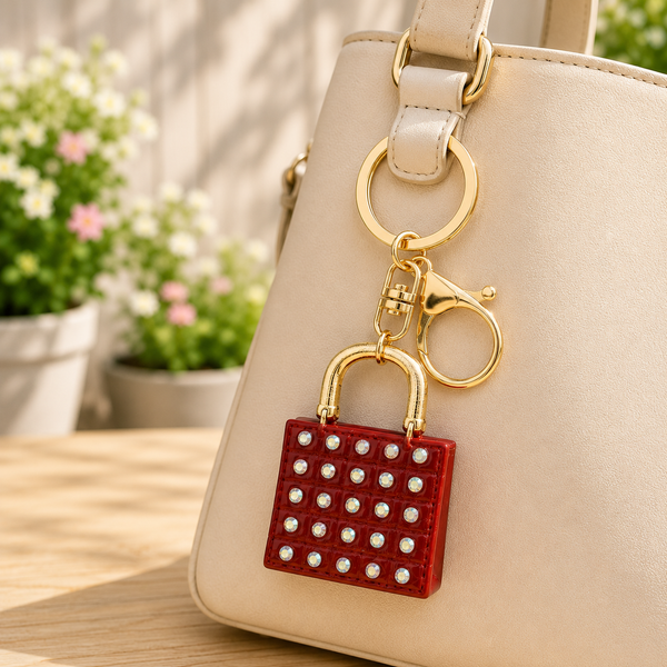Fancy Steel Keychain