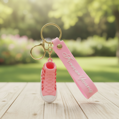 Forever Shoes Silicone Keychain