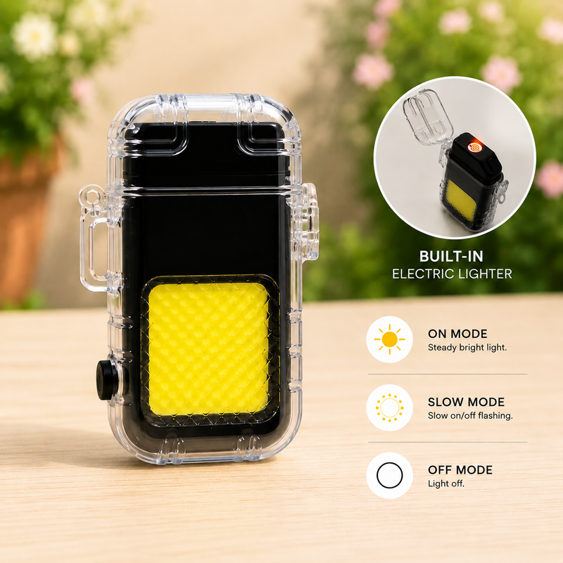 Lighter With Torch Keychain