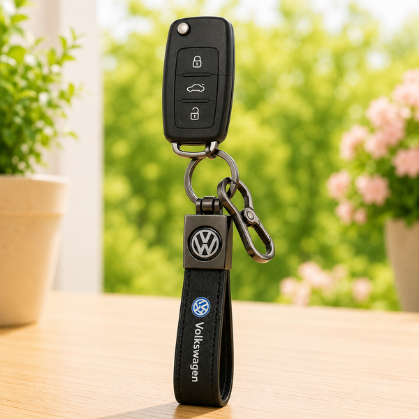Volkswagen Car Keychain