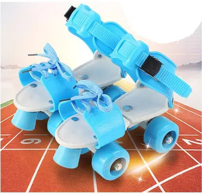 Adjustable Roller Skates 4 Wheel Skating Shoes