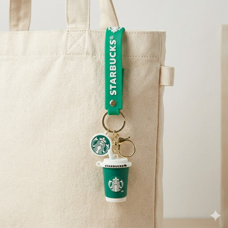 Starbucks Silicone Keychains
