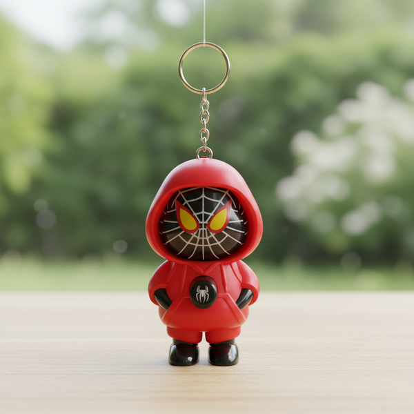Venom Spiderman Face Changing Keychain