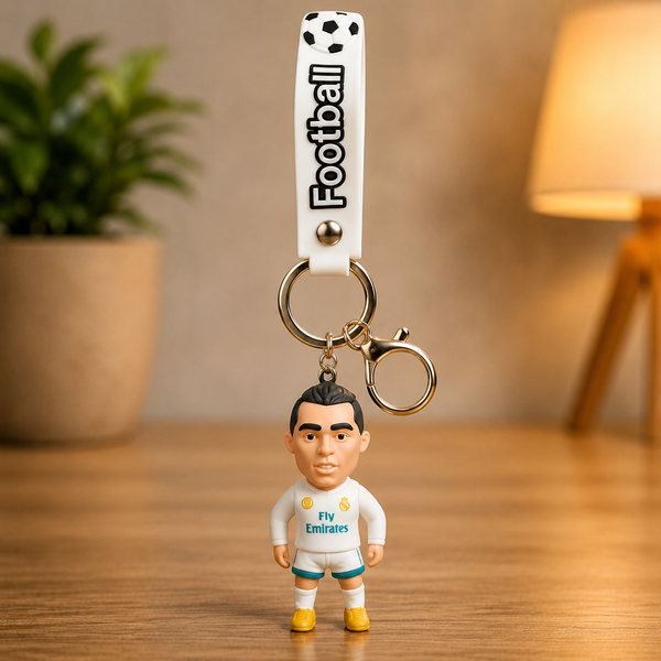 Ronaldo Silicone Keychains