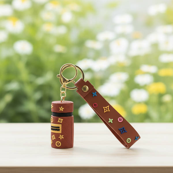 Bottle Purse Silicone Keychain