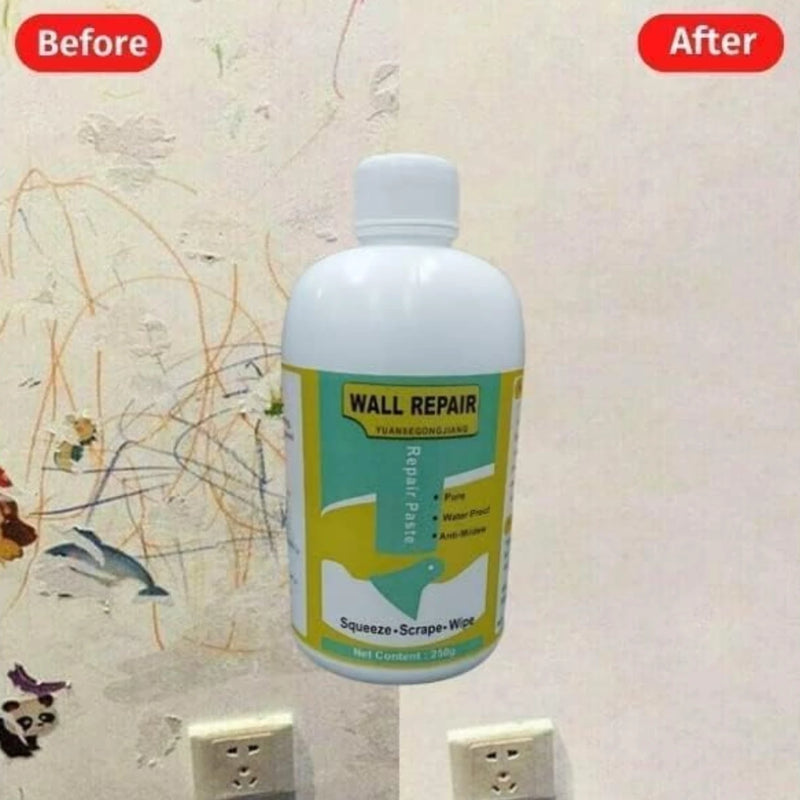 Wall Crack Repair Paste Bottle With Scrapper
