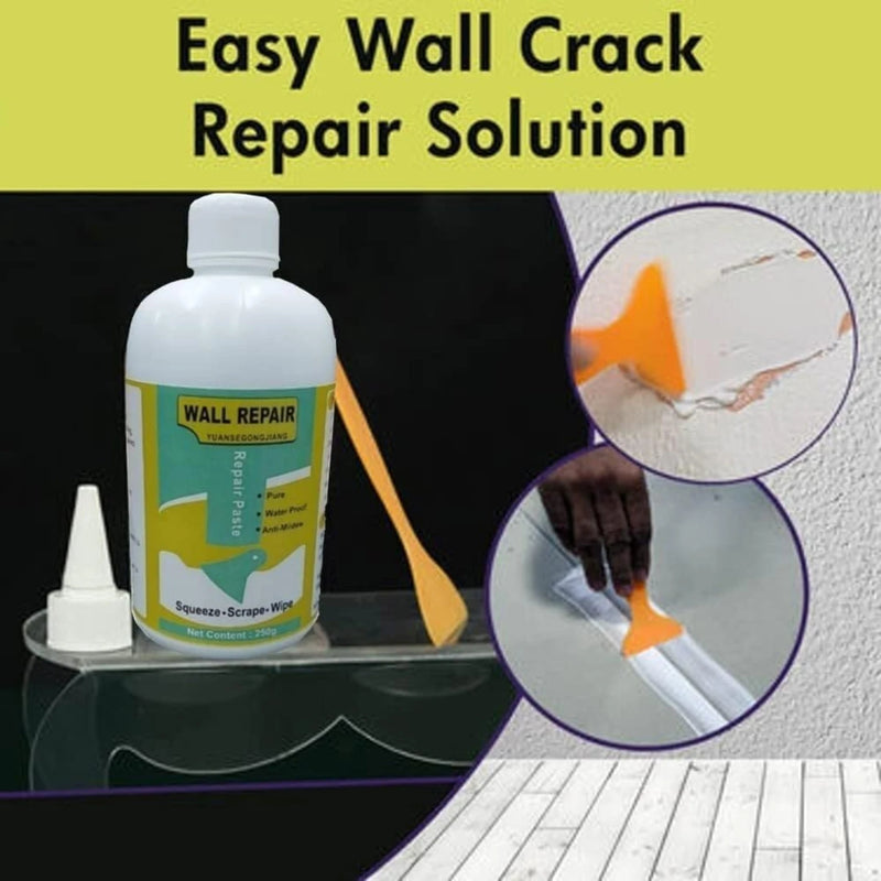 Wall Crack Repair Paste Bottle With Scrapper