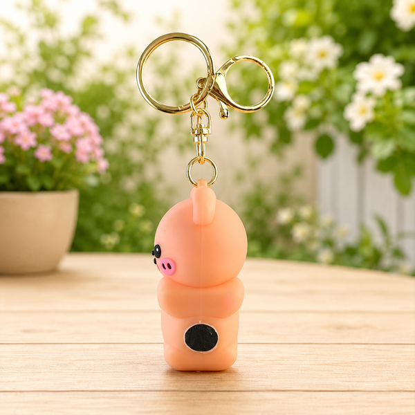 Cute Bear Couple Keychain
