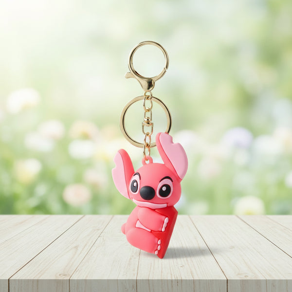 Stitch Couple Keychain
