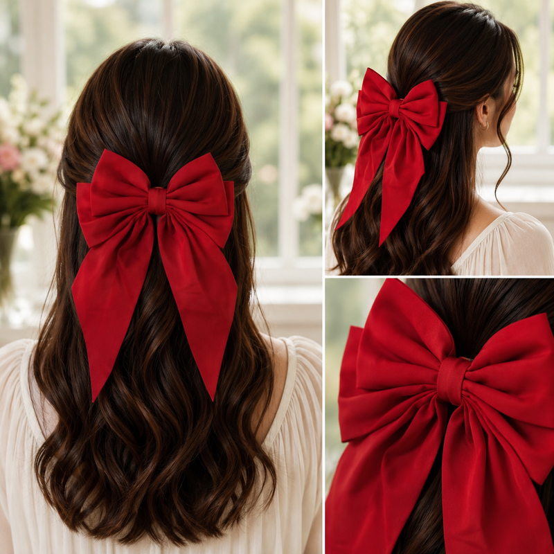 Korean Style XL Hair Bow