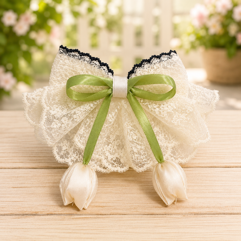 Korean Style Vintage Hair Bow