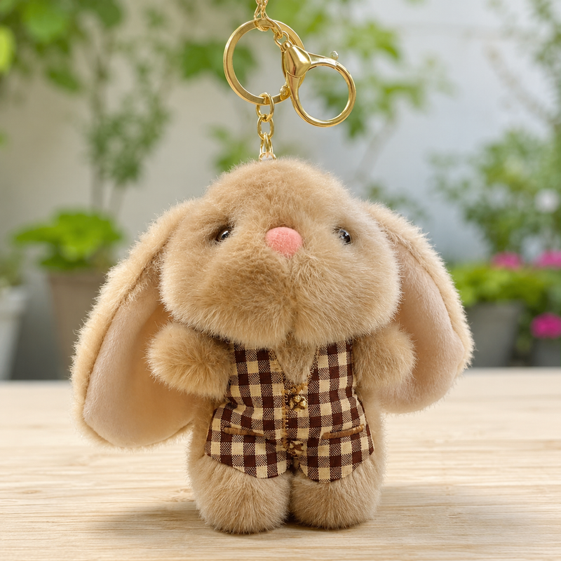 Rabit Soft Toy Keychain