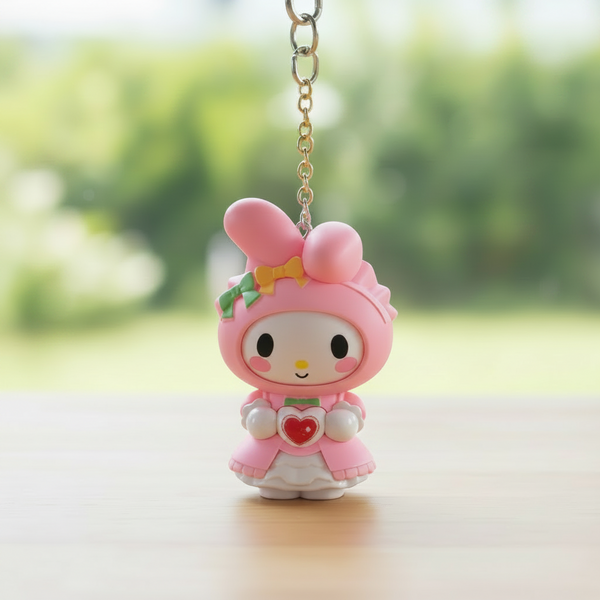 Kuromi Face Changing Keychain