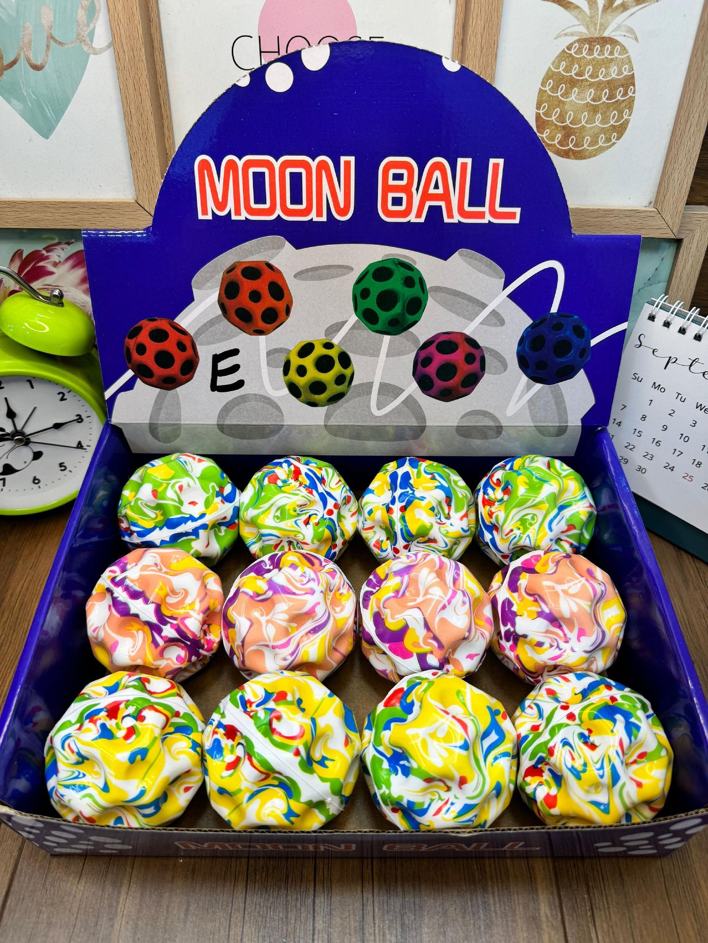 1 Pc Moon Bouncy Play Balls
