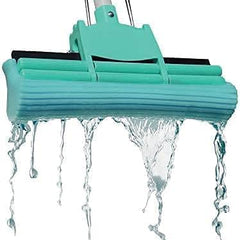 Sponge Mop for Floor Cleaning with Super Absorbent PVA Magic Telescopic Adjustable Handle Home, Kitchen, Bathroom, Bedroom, Office
